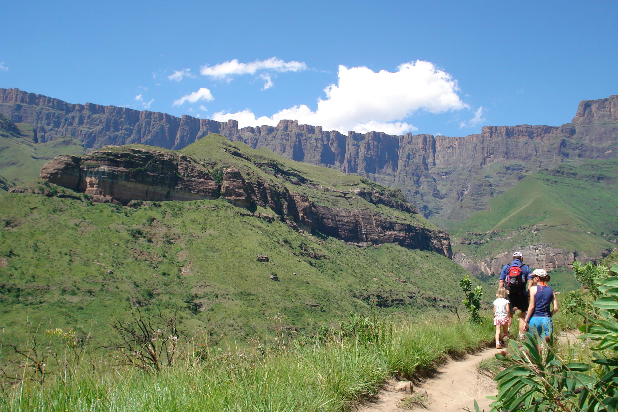 The Drakensburg mountains in May